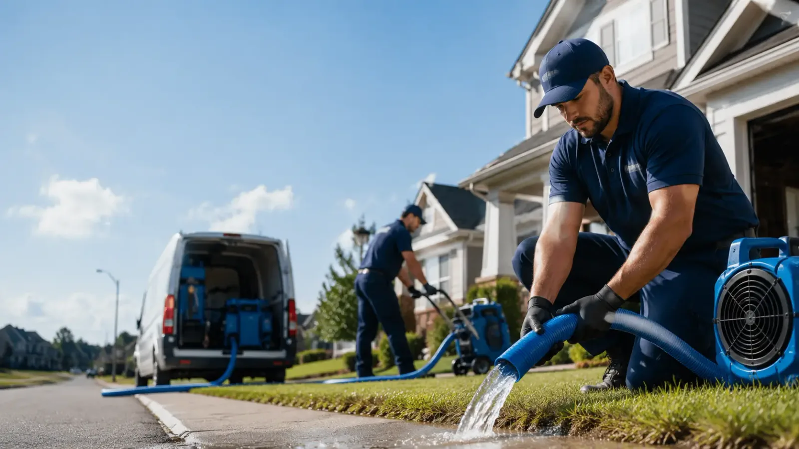 Flood Damage Restoration in Coatesville, IN